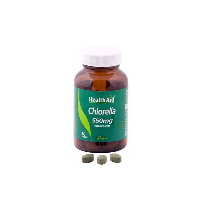 Alga Chlorella 550mg. 60 Comprimidos Health Aid