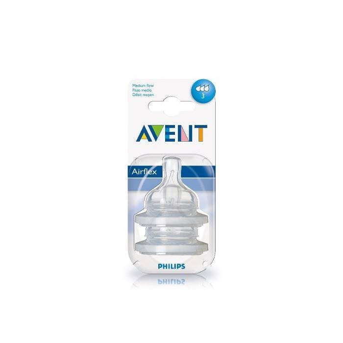 Avent 2 Tetinas Silicona Classic 