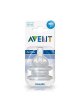 Avent 2 Tetinas Silicona Classic 