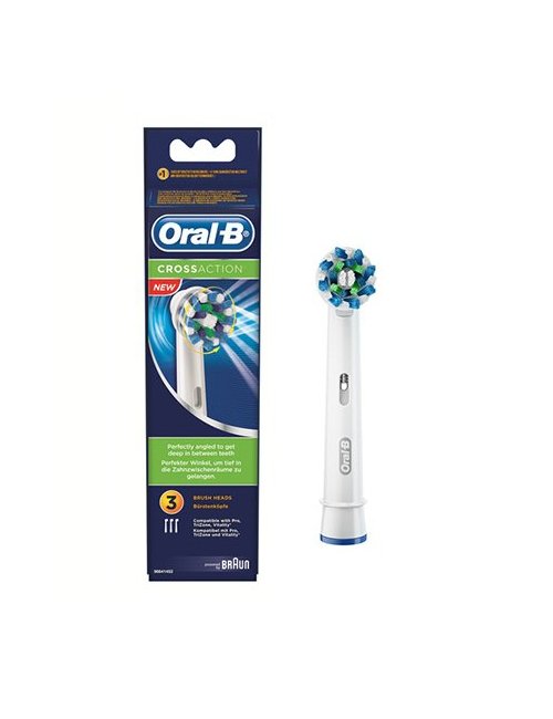 Oral B Recambio CrossAction 3 Unidades