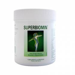 Superbiomin Polvo de Roca (Minerales y Oligoelementos) 500 Caps.