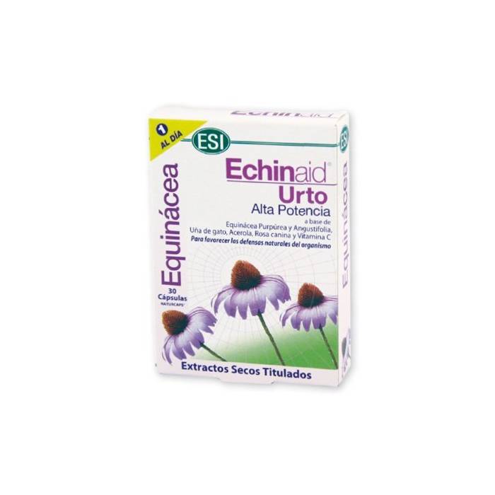 Echinaid Urto Alta potencia 500 mg 30 cápsulas Equinacea