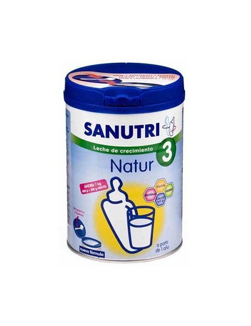 Sanutri Natur 3 800gr. Leche Crecimiento