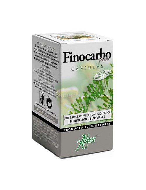 Finocarbo plus Gases 50 cápsulas ABOCA