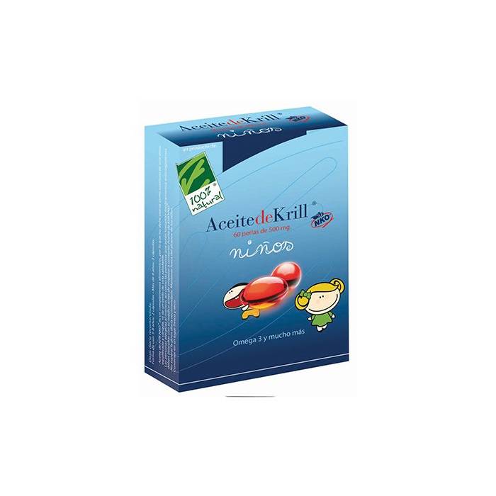 Aceite de Krill NKO Niños 60 perlas 100% Natural