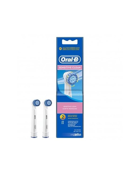 Recambios Cepillo Braun Oral B Sensitive Clean Pack 2 Recambios Cepillo Braun Oral B Sensitive Clean Pack 2