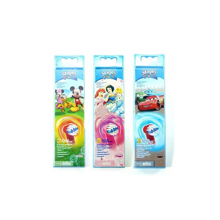 Recambios Cepillo Braun Oral B Niños Pack 2