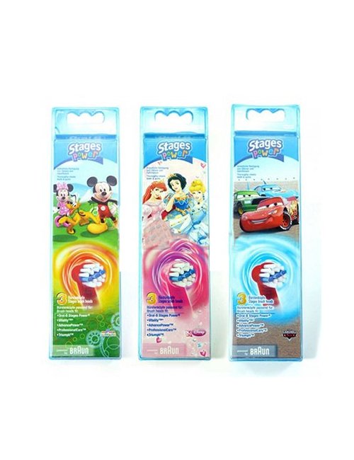 Recambios Cepillo Braun Oral B Niños Pack 2 Recambios Cepillo Braun Oral B Niños Pack 2