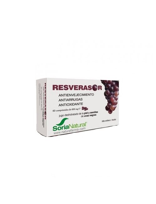 Resverasor 60 comprimidos Soria Natural - Antioxidante