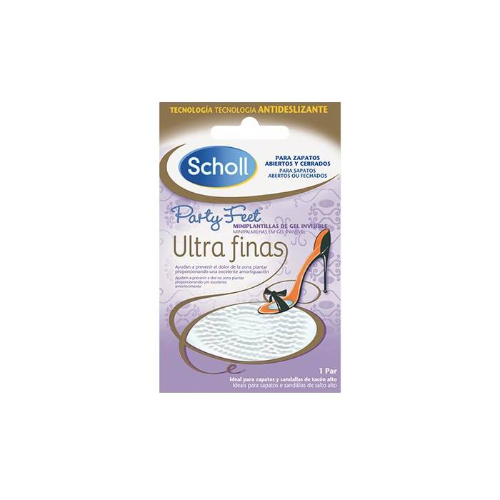 Dr. Scholl Miniplantillas Party Feet Ultrafinas Gel Invisible