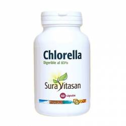 Chlorella micro alga verde 455mg 60 cápsulas SURA VITASAN