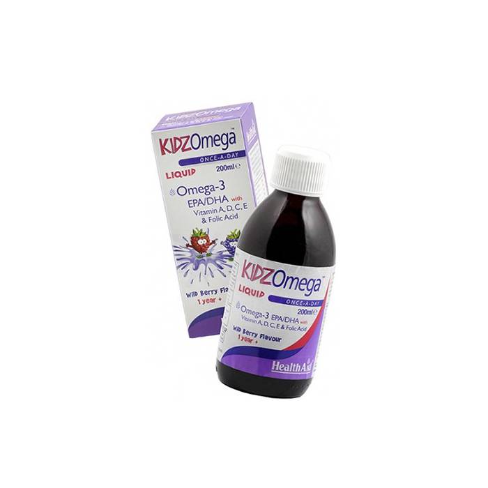 Kidz Omega Líquido 200ml - Health Aid