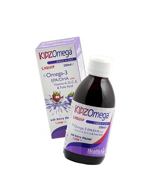 Kidz Omega Líquido 200ml - Health Aid