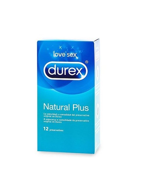Durex Natural Plus 12 Unidades Durex Natural Plus 12 Unidades
