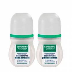 Somatoline Desodorante Roll-On Pieles Sensibles 50+50 Ml.