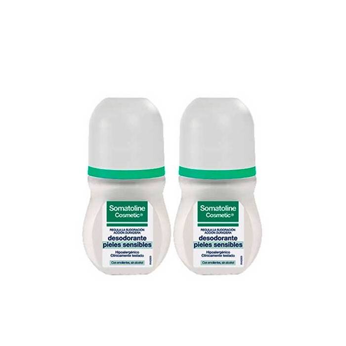 Somatoline Desodorante Roll-On Pieles Sensibles 50+50 Ml.