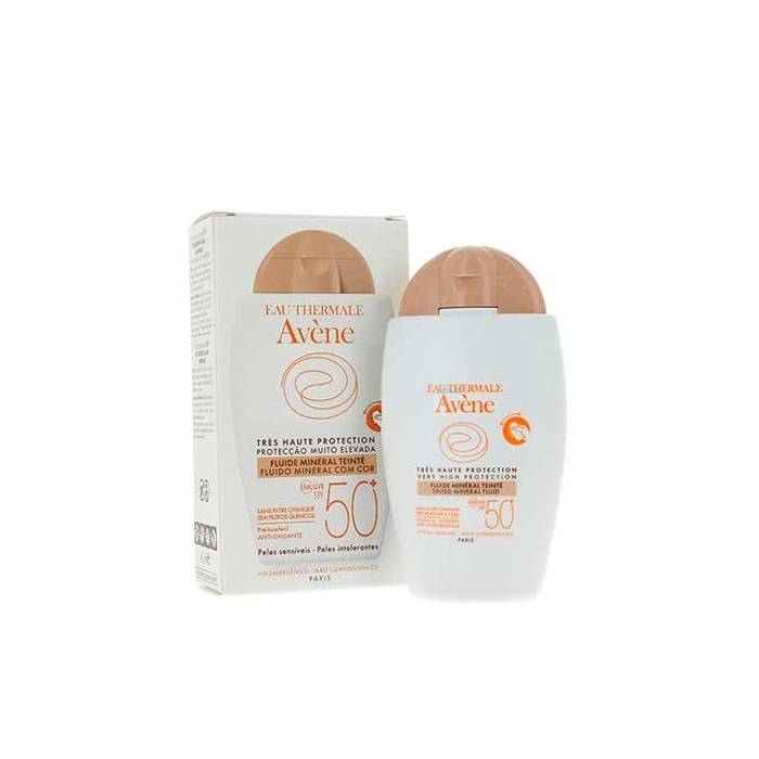 Avene Solar Fluido Mineral Color SPF50+ 40Ml.