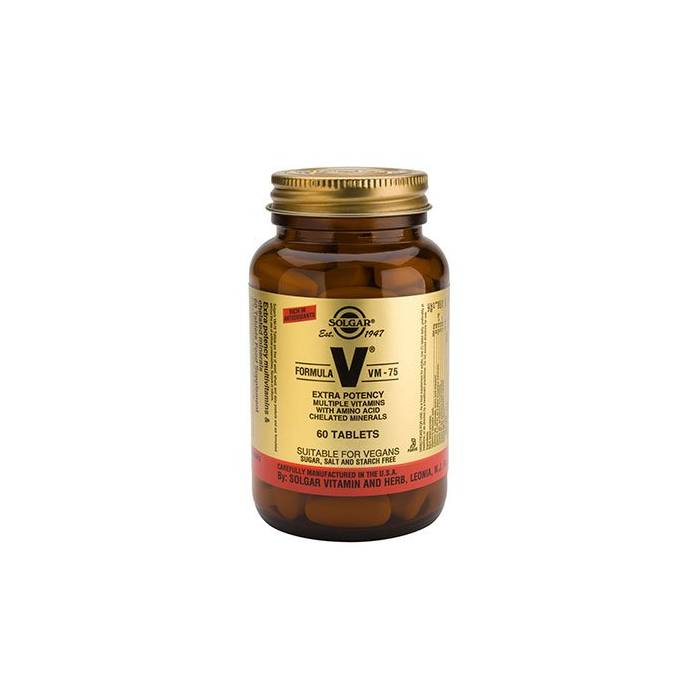 Fórmula VM-75 (Multivitamínico) 60 Comprimidos Solgar