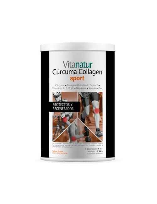 Vitanatur Cúrcuma Collagen Sport 360 G.