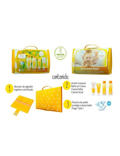 Weleda Set Infantil Caléndula Regalo Weleda Set Infantil Caléndula Regalo