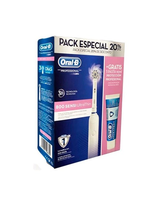 Braun Oral-B Cepillo Electrico Pro 800 Sensi UltraThin Braun Oral-B Cepillo Electrico Pro 800 Sensi UltraThin