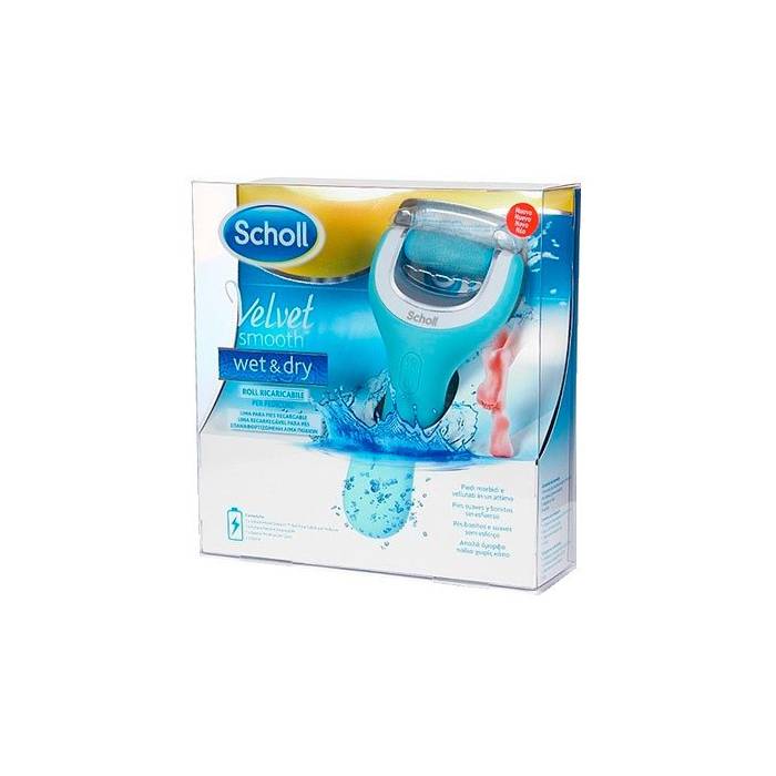 Dr. Scholl Velvet Smooth Lima Electrónica Recargable