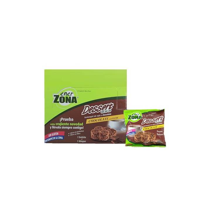 Enerzona Dessert Chocolate con Leche (24 bolsitas)