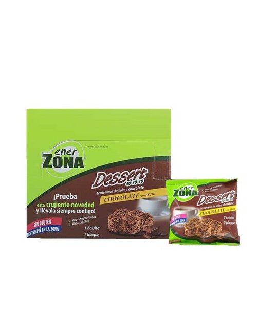 Enerzona Dessert Chocolate con Leche (24 bolsitas)