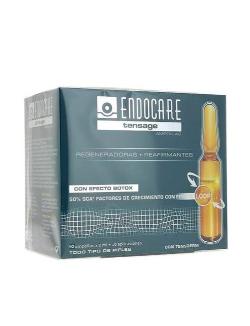Endocare Tensage Ampollas Superintensivas 10 x 2ML. Endocare Tensage Ampollas Superintensivas 10 x 2ML.