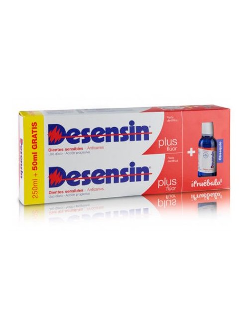 Pack Desensin Plus Pasta 125 + 125 con Obsequio Pack Desensin Plus Pasta 125 + 125 con Obsequio
