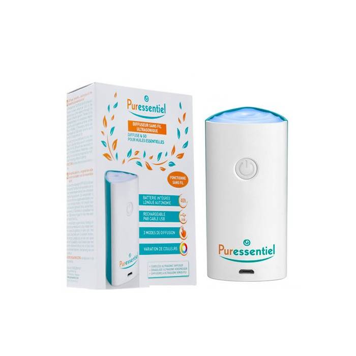 Puressentiel Difus&Go Ultrasónico Inalámbrico