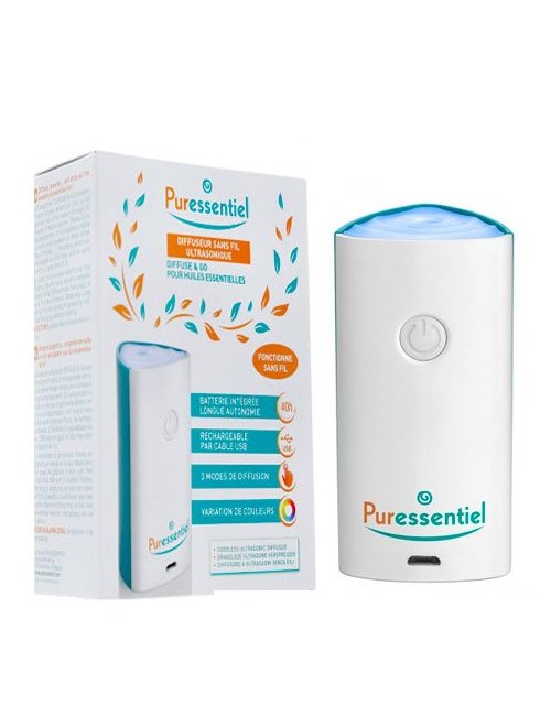 Puressentiel Difus&Go Ultrasónico Inalámbrico Puressentiel Difus&Go Ultrasónico Inalámbrico