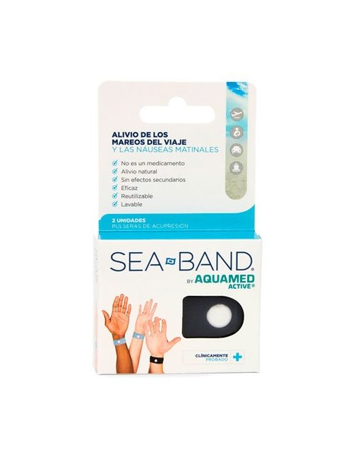 Aquamed Pulsera Antimareo Adultos 2 unidades