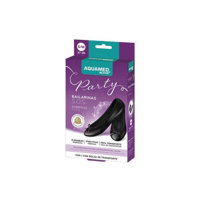 Aquamed Bailarinas SOS 2 Unidades Con Bolsa