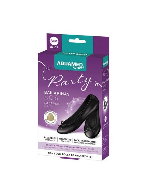 Aquamed Bailarinas SOS 2 Unidades Con Bolsa