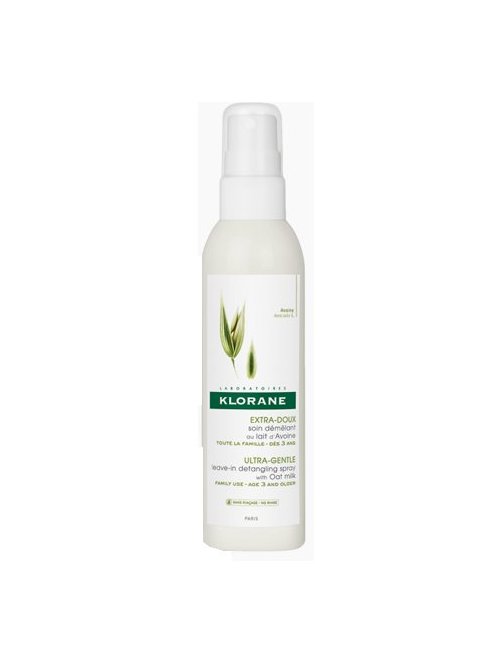 Klorane Spray Desenredante a la Leche de Avena 125 Ml.