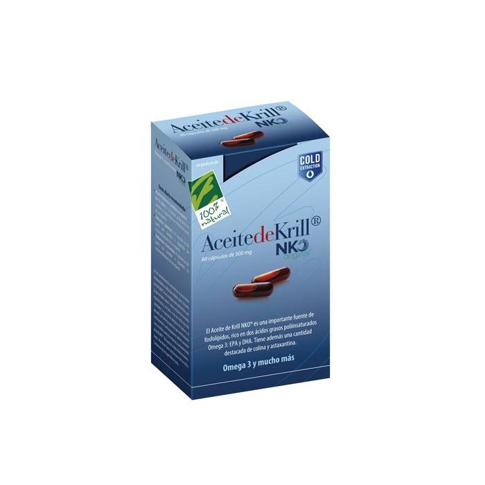 100% Aceite de Krill NKO 40 Perlas