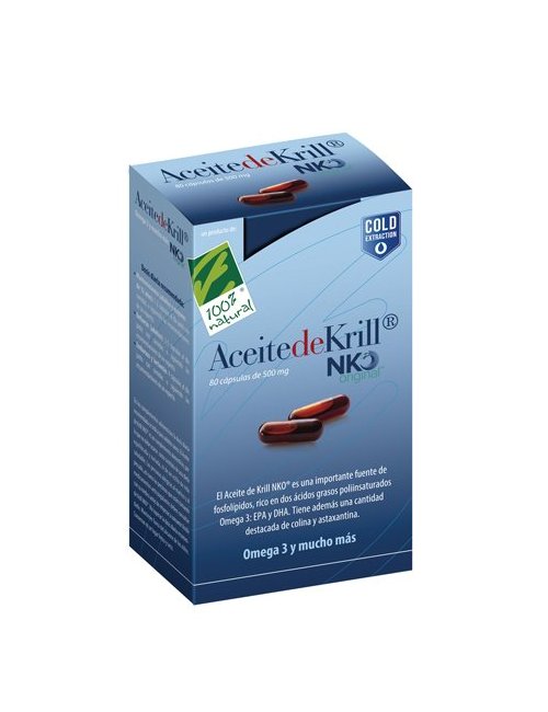 100% Aceite de Krill NKO 40 Perlas
