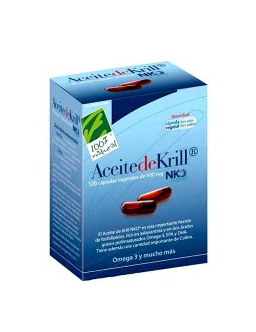 100% Aceite de Krill NKO 120 Perlas