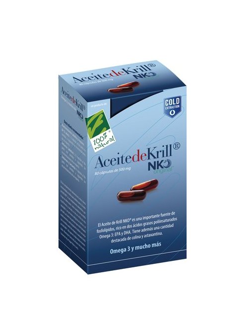 100% Aceite de Krill NKO 80 Perlas