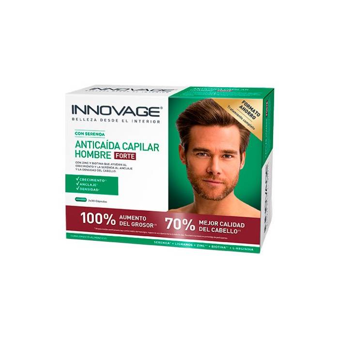 Innovage Duplo Capilar Hombre Forte 2x30 Cáps.