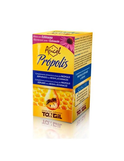 Apicol Própolis (Propóleo con Reishi) 40 perlas Tongil