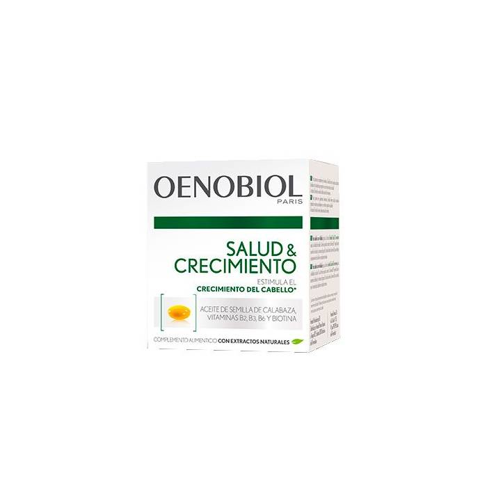 Oenobiol Capilar Salud y Crecimiento 60 Cápsulas