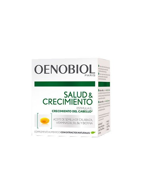Oenobiol Capilar Salud y Crecimiento 60 Cápsulas Oenobiol Capilar Salud y Crecimiento 60 Cápsulas