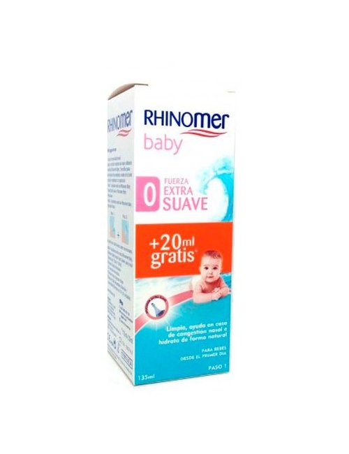 Rhinomer Baby Limpieza Nasal Extrasuave 115 Ml.