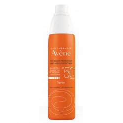 Avene Solar Spray SPF 50+ Cuerpo, 200ml Pieles sensibles