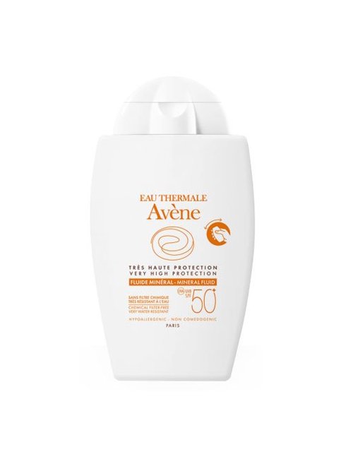 Avene Solar Fluido Mineral SPF50 40Ml.