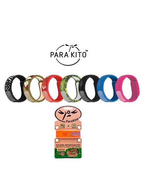Parakito Pulsera Repelente de Mosquitos Parakito Pulsera Repelente de Mosquitos