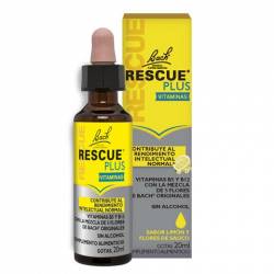 Bach Rescue Plus Vitaminas Gotas 20 Ml.