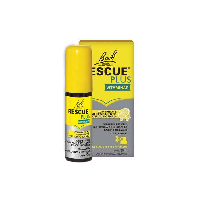 Bach Rescue Plus Vitaminas Spray 30 Ml.